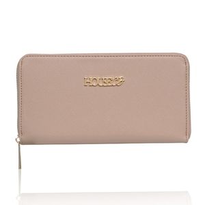 House of CB "Zip Round Purse" in Mocha
